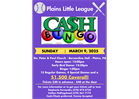 CASH Bingo - March 9, 2025